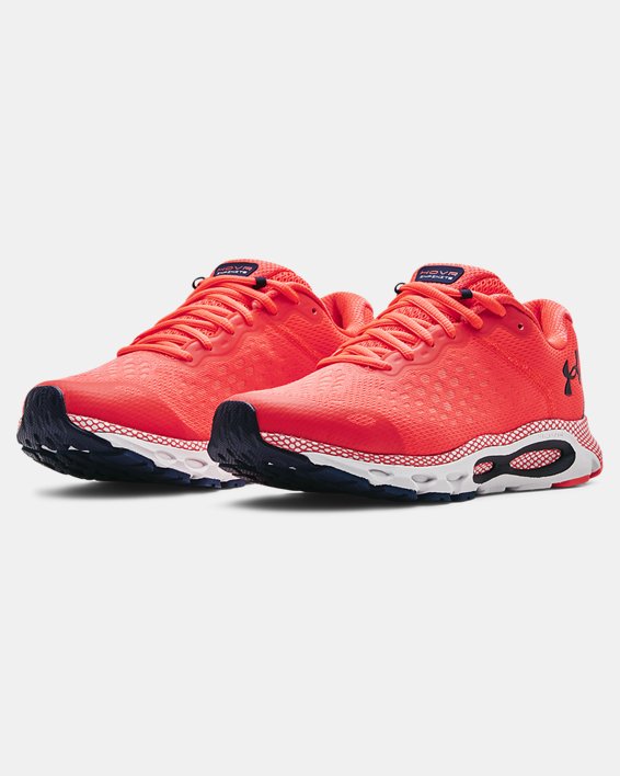 Men's UA HOVR™ Infinite 3 Running Shoes, Red, pdpMainDesktop image number 3